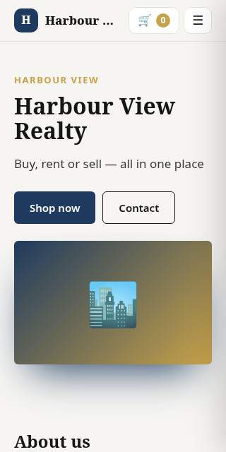 Template category: Real estate